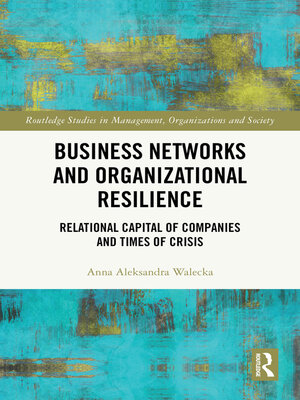 cover image of Business Networks and Organizational Resilience